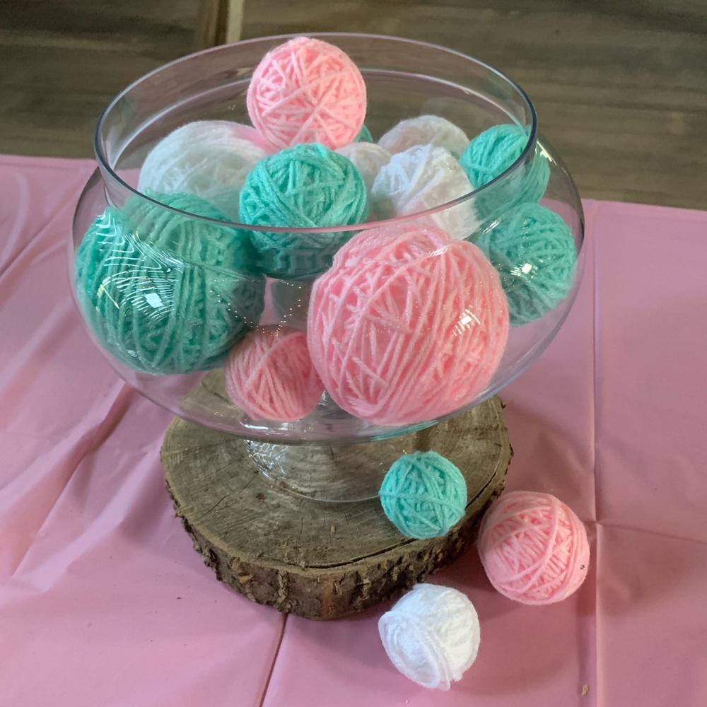 Kitty Birthday Party - Decorative Yarn Balls